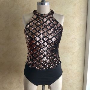 Forever 21 Sequin Bodysuit